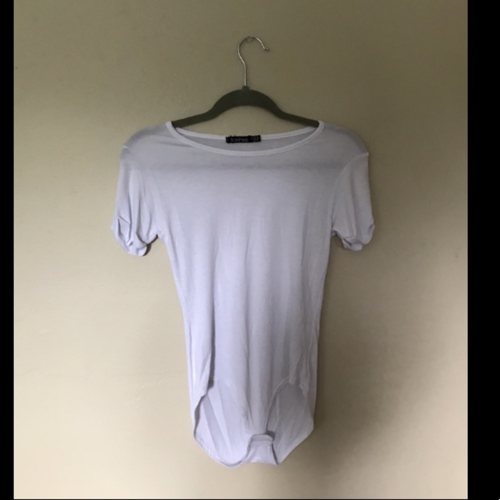 Boohoo White Bodysuit